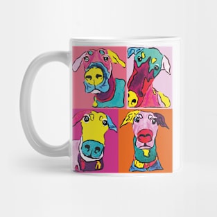 Doberman Funny faces Mug